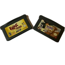 Lot Of 2 Nintendo Game Boy Advance Bratz: Forever Diamondz Rugrats Castle Capers