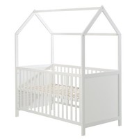Roba Kids Hausbett Kinderbett Spielbett Babybett 70X140 Cm Weiß Neu