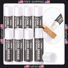 All-Natural Saxophone Cork Grease - 8 Pcs Lubricant for Woodwind Instruments