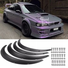 4X Matt Radlauf Verbreiterung Kotflügel Zierleisten Für Subaru Impreza WRX STI