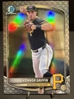 2025 Topps Bowman Chrome - Konnor Griffin #BDC-102 Metal Refractor /100