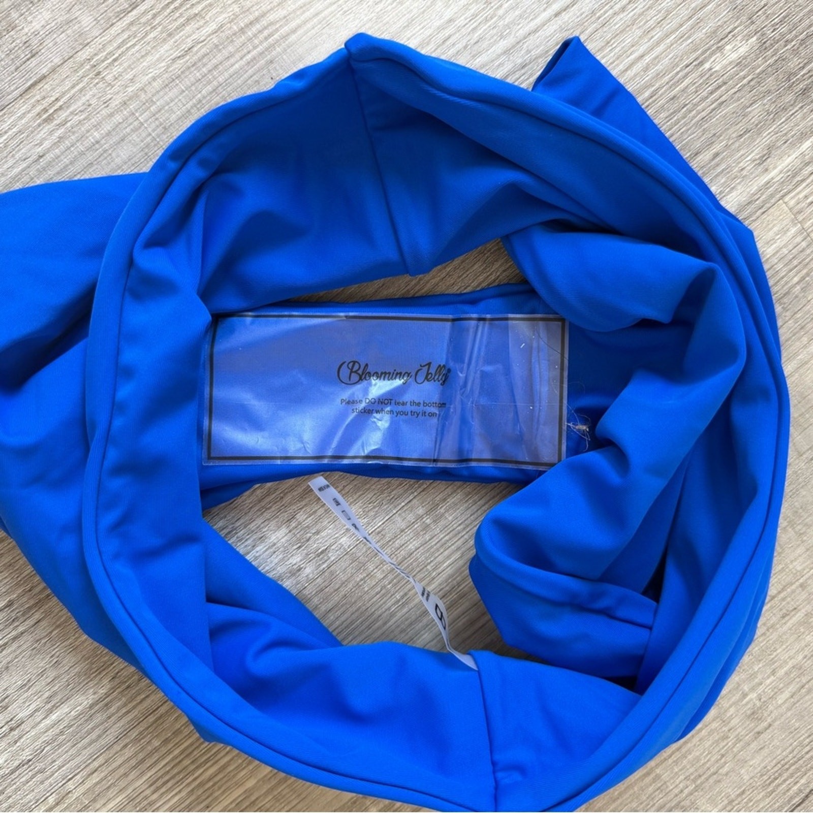 Blooming Jelly Women’s S / M Blue Bikini Swim Suit Set New NWT