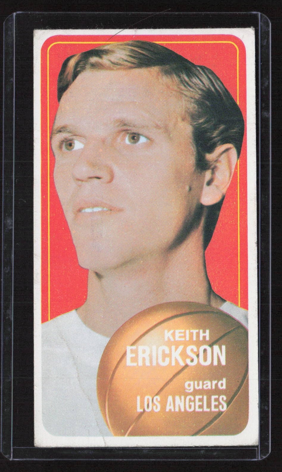 1970-71 Topps #38 Keith Erickson - VG - crease - Set Break!