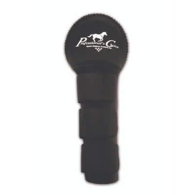 Professional's Choice Tail Wrap - Black - Padded Half-Cone Tail Protector with