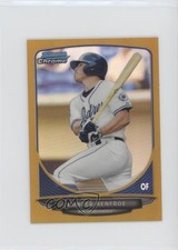 2013 Bowman Chrome Minis Gold Refractor 18/50 Hunter Renfroe #70 9h0