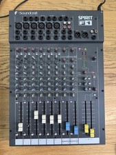 Mixer Studio Analogique Analogico Analoque Mixing Soundcraft Spirit F1