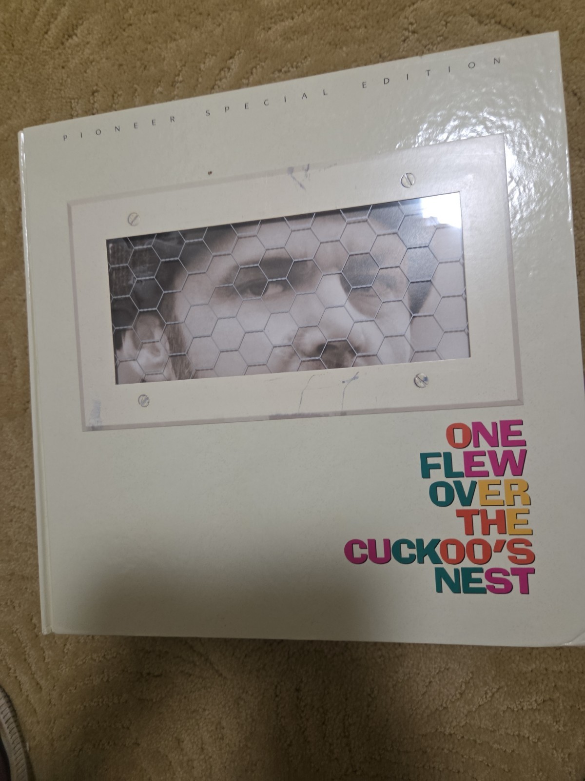 ONE FLEW OVER THE CUCKOO'S NEST 2-Laserdisc LD SET PIONEER SPECIAL EDITION NEW!