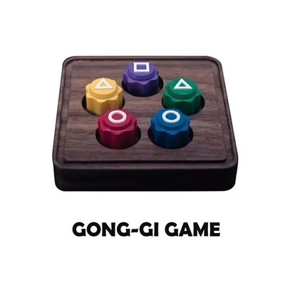 SQUID GAME GONGGI KOMPLETTSET Würfelspiel für Erwachsene und Kinder Brettspiel