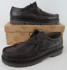 Red Or Dead Men's Dark-Brown Laced Leather Shoes UK Size 10 In Original Box