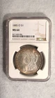 1885 O Morgan Silver Dollar NGC MS64 UNCIRCULATED $1 Coin BUY IT NOW!