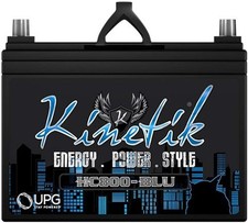 Kinetik HC800 BLU 800W 12V High Current AGM Car Audio Battery Power Cell BLU Se