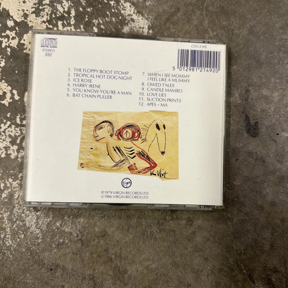 CAPTAIN BEEFHEART - Shiny Beast (Bat Chain Puller) CD 1986 Virgin Exc Cond! Foto 2 de 3