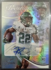2023 Panini Prestige #383 Tyjae Spears Auto Rookie Xtra Points