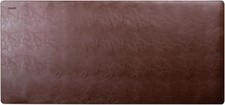 XL Desk Pad - Large Vegan Leather Desk Mat 17 x 36 - Buttery Smooth Writing,