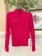 NWT HTF LULULEMON Define Jacket Nulu Size 6 Passionate Pink Free Priority Ship