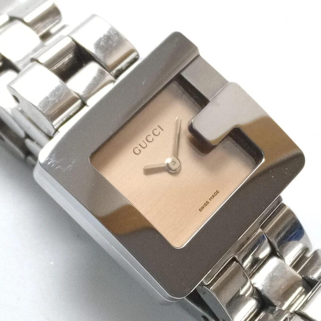 Orologio Gucci Donna Quadrato 3600L Quadrante Pesca Usat Funzionante Condizione