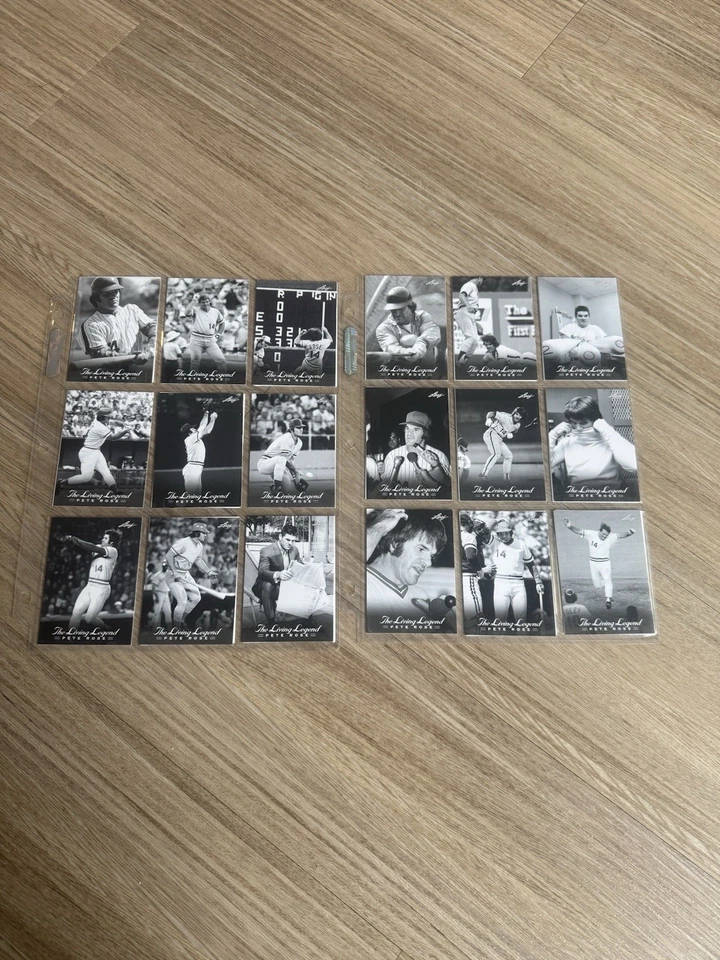 Lote de tarjetas de béisbol de los Rojos de Cincinnati - Votto, Bench, Larkin, Griffey Jr, Rose, Dunn Foto 2 de 4