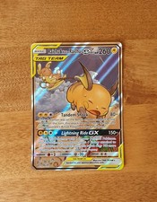Raichu & Alolan Raichu GX (Alternate Full Art) 221/236 Sm-Unified Minds Holo on eBay