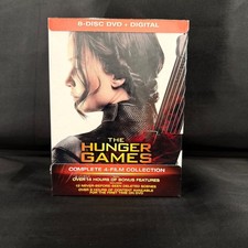 The Hunger Games Complete 4-Film Collection DVD 2016 8-Disc Set NEW SEALED