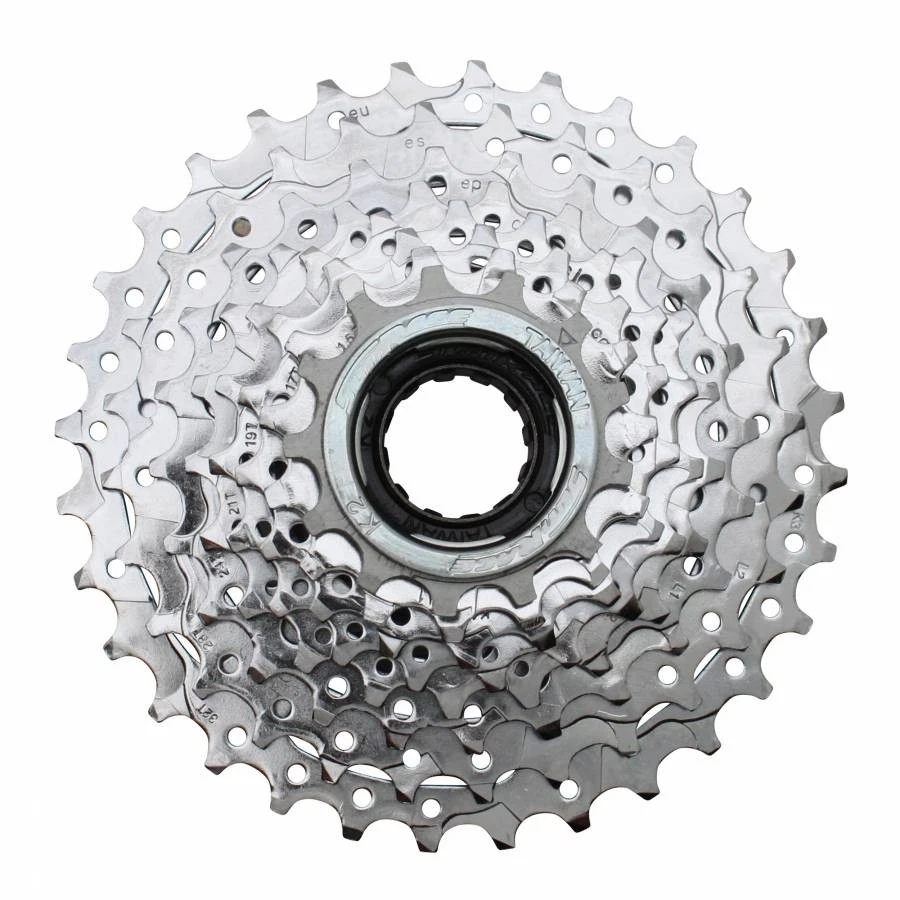 SUNRACE 8 Speed Cassette Freewheel E60 13-32t Chrome