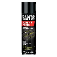 U-POL Raptor Acid Etch Primer 1K Aerosol, 13.2 oz, Gray, UP5023