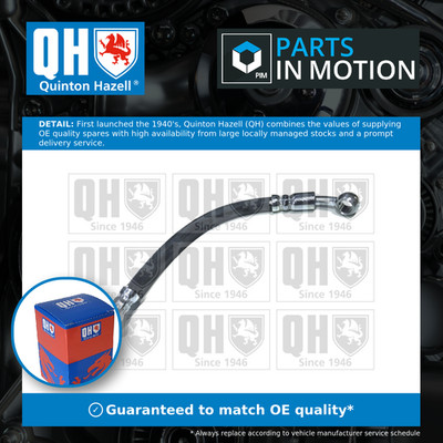 Brake Hose Rear BFH4873 Quinton Hazell Hydraulic 462105F200 462105F201 FBH6676