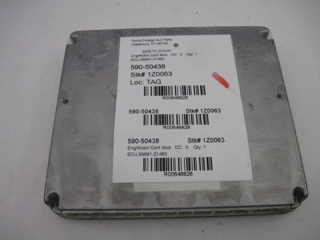 Computadora ECU ECM SCION TC 2005 05 2006 06 Auto 646826 Foto 2 de 4