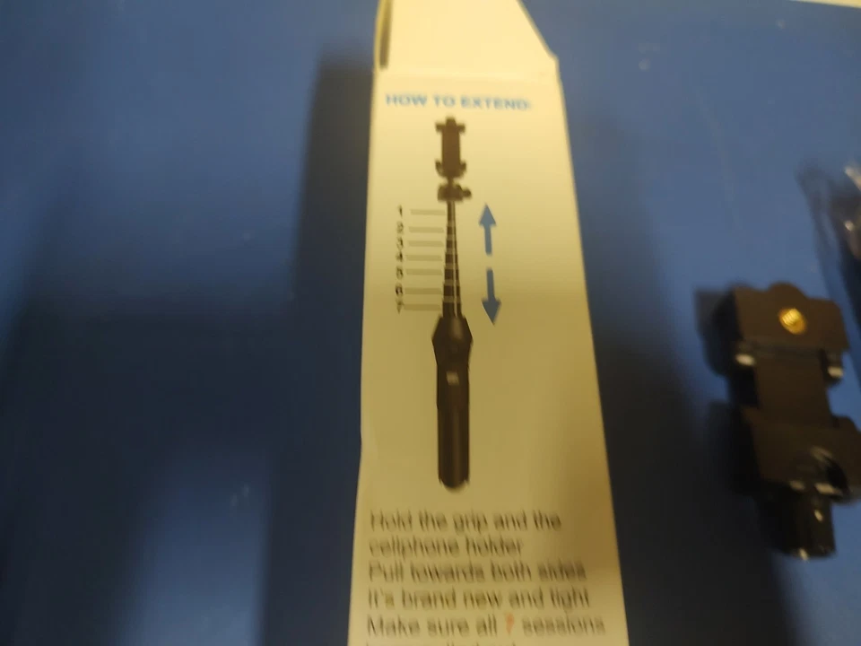 Selfie Stick, 40 inch Extendable Selfie Stick Tripod,Phone Tripod with Wirele... - Image 4 of 4