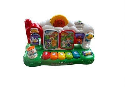 Vtech Discovery Nursery Farm Electronic Learning Toy Interactive Music Lights
