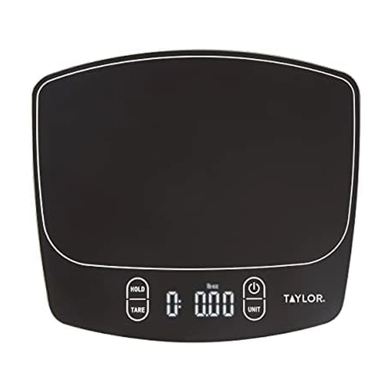Waterproof Digital Kitchen Scale, 11 pounds, Black