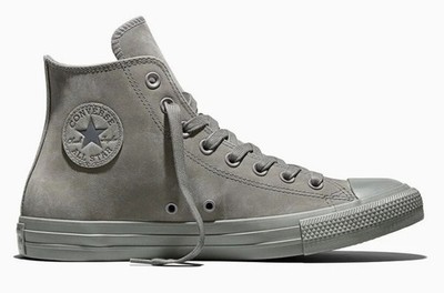 Converse Chuck Taylor  Gray Leather High Top Tennis -Sz 5 men/Sz … Unisex Gray Canvas CHUCK TAYLOR CONVERSE ALL STAR High Top  main image 4