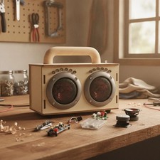Science STEM Toys for Kids, Build Your Own DIY Bluetooth Speaker Kit No Sol...