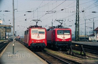 Original Dia 111 097 112 172 Leipzig Hbf 03.05.97