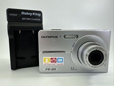 Olympus FE-20 8.0MP Compact Digital Camera with Charger  1GB XD-Picture Card