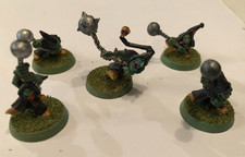 Games Workshop Warhammer Orcs & Goblins - Goblin Fanatics painted incl Talisman