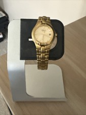 Citizen Womens Watch MOP Gold Tone Bracelet Needs New Battery EUC
