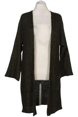 Hallhuber Strickjacke Damen Cardigan Jacke Gr. L Mohair Grün #ys43fxv