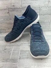 Skechers Slip-Ins Shoes Womens Size 10 Air-Cooled Memory Foam Comfort Walking