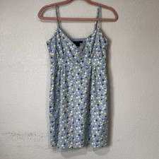 Forever 21 Flower Print Sundress size Small Adjustable Straps EUC Mini Dress S1