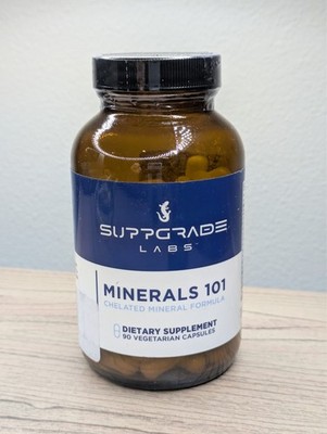 Suppgrade Labs Minerals 101 by Dave Asprey | Daily 90 Count (Pack of 1) 