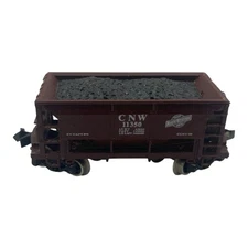 N Scale Atlas 3212 CNW Chicago & North Western 70-Ton Ore Car #11350 w/ Load
