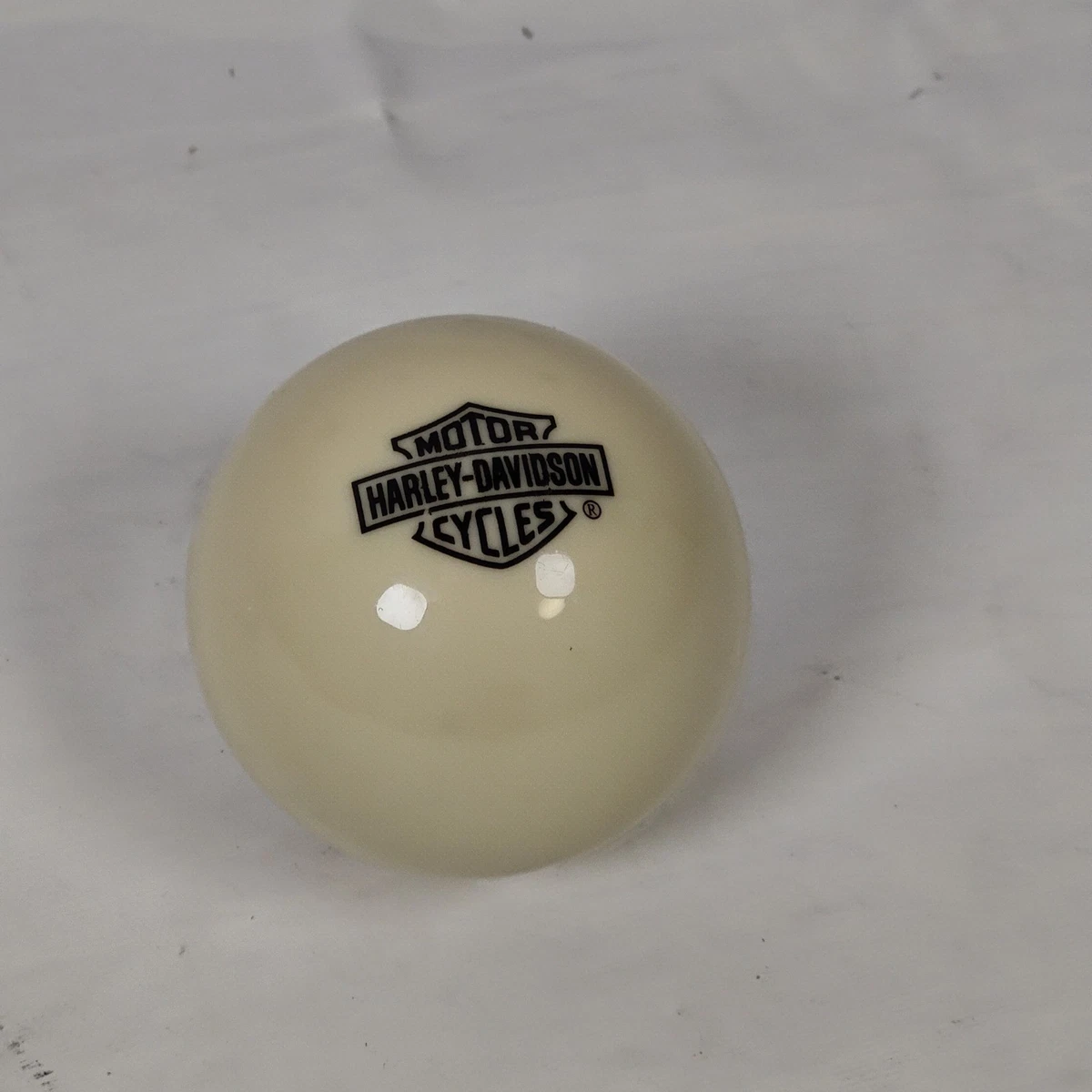 Boule De Billard Harley Davidson, Logo Est. 1903 Avec Bouclier, Neuve, Collection