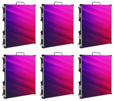 6 American DJ EVS3 Vision Series 3.91mm Pixel Pitch RGB SMD2121 LED Video Panels