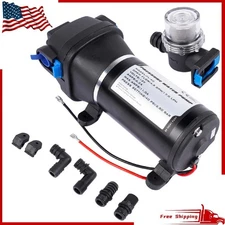 04325143A 12V Water System Pump Deck Wash 4.5 GPM 40 PSI for Flojet BRAND NEW