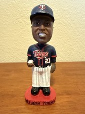 SIGNED 2008 Delmon Young MN Twins Bobblehead Season Ticket Holder Red Base