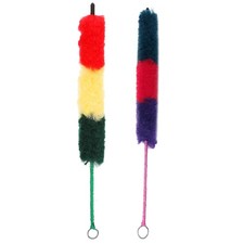 2Pcs Portable Nylon Clarinet Cleaning Brushes Multi Color Durable Instrument Kit