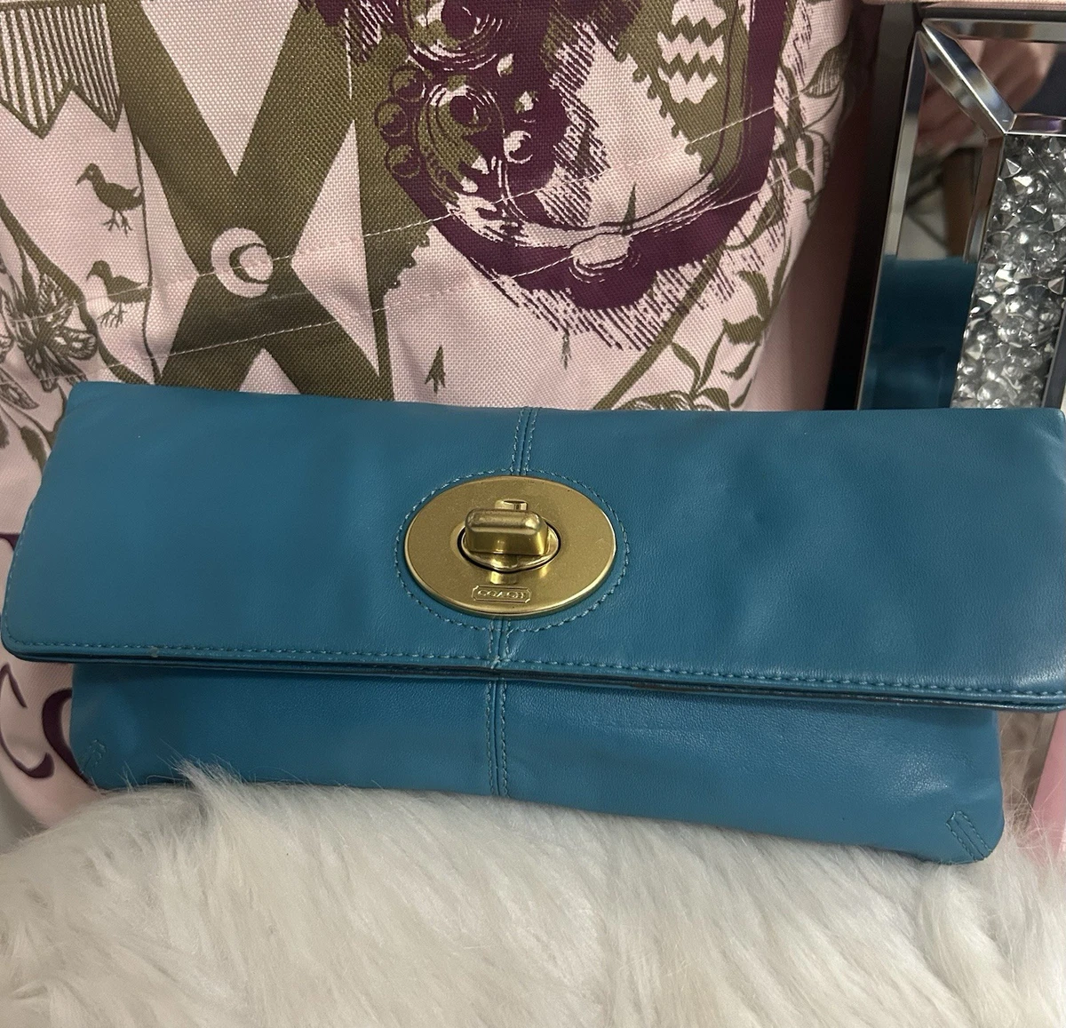 Coach Turn Lock Clutch Bags & Handbags for Women for sale | eBay