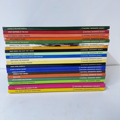 Books For Young Explorers National Geographic Society Kids Animals Lot of 21