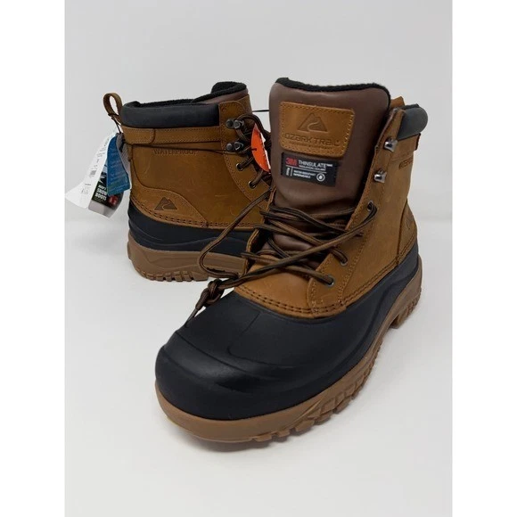 Ozark Trail Snow Boots 10 Brown Waterproof Insulated Leather NWT Classic Men's
Opens in a new window
