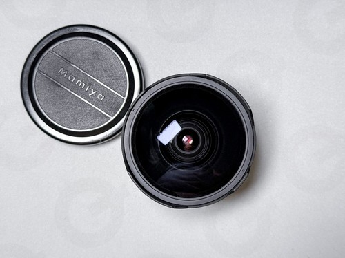 Ultra Rare - Mamiya Sekor Cs 14mm F/3.5 Fish-Eye Lens With Filtres - Near Mint - Picture 5 of 12